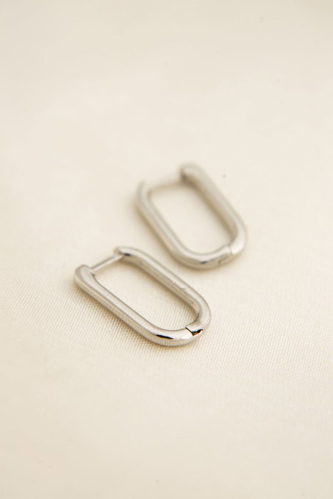 Heliophilia Silver Pendientes de Metal con Circonita Multicolor CKP9290